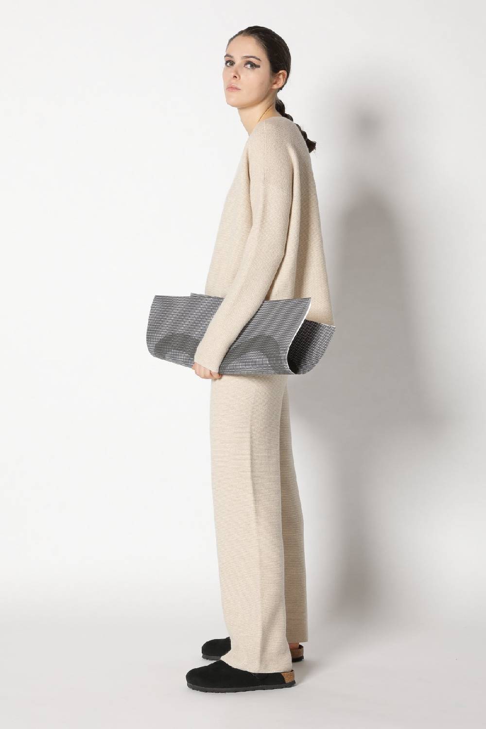 Sminfinity garter crew jumper + garter palazzo pants Lagerräumung