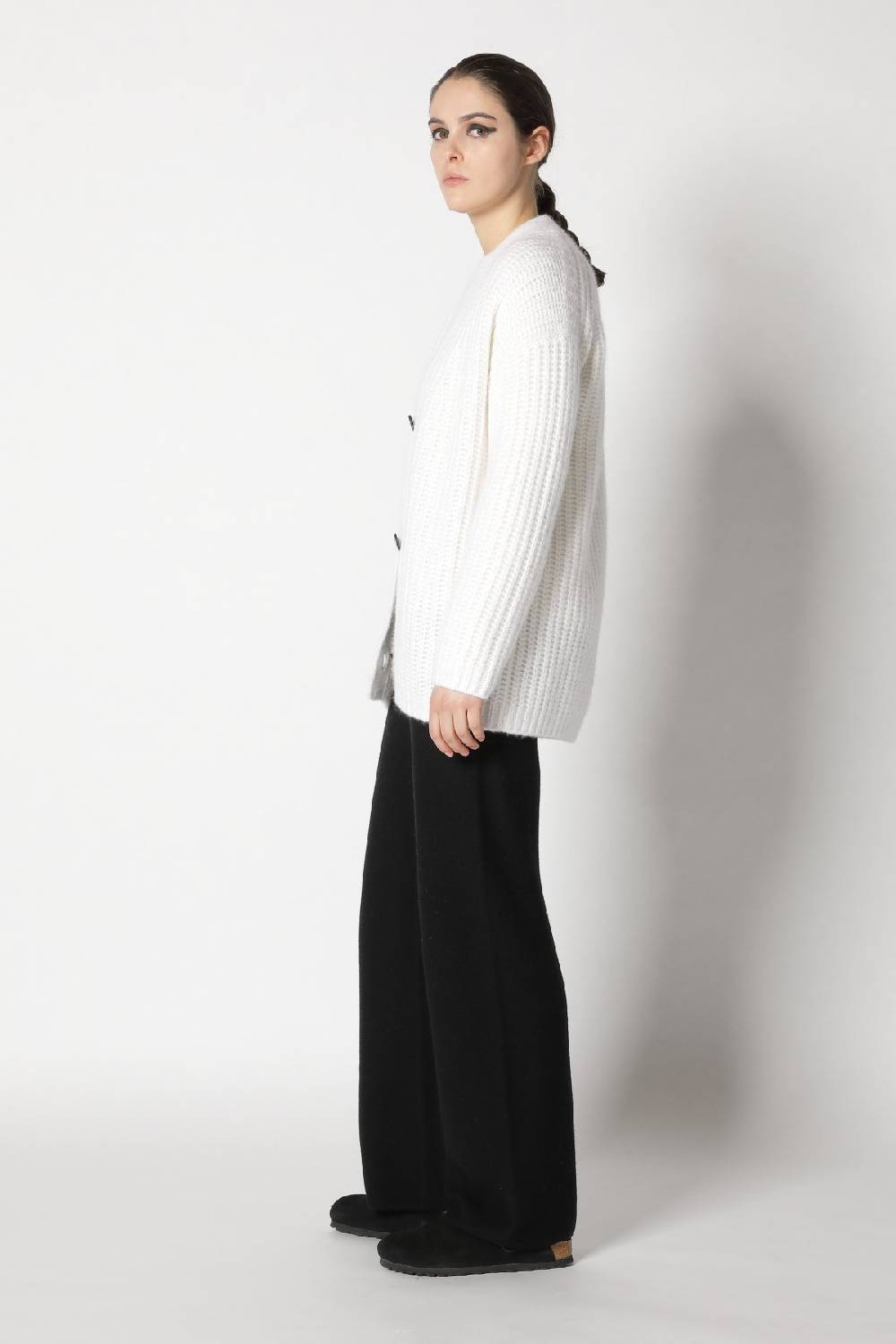 Sminfinity blurry chunky cardy + blurry chunky crewneck + garter palazzo pants Letzte 3 Tage