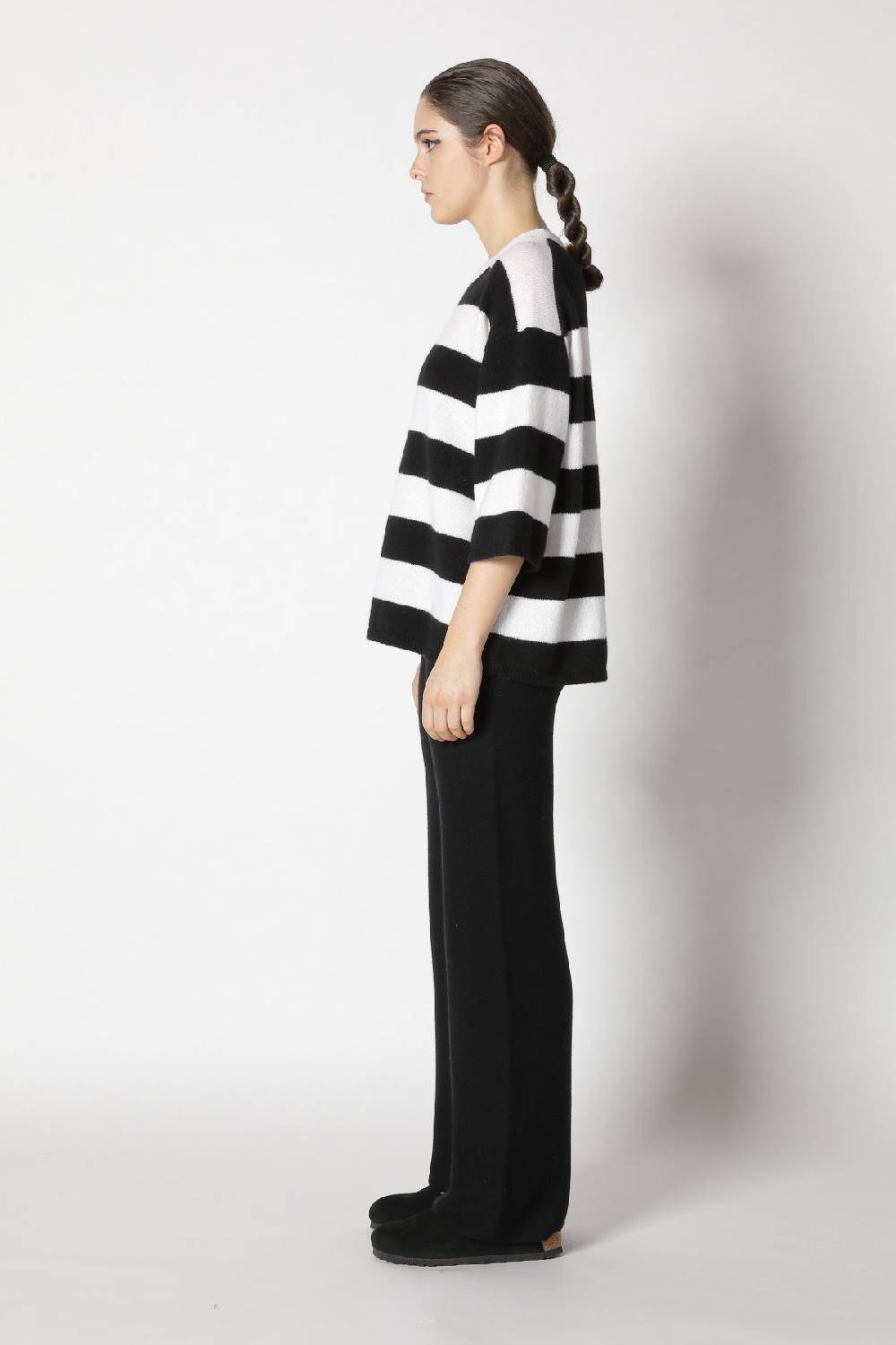 Sminfinity blurry stripe jumper + garter palazzo pants JETZT KAUFEN