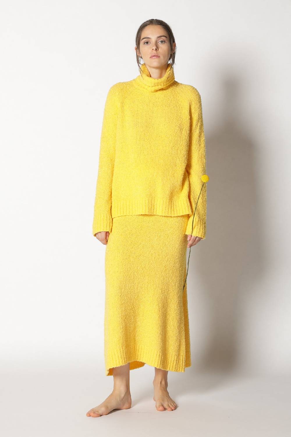 Sminfinity bouclé turtle + bouclé A skirt Super Rabatt