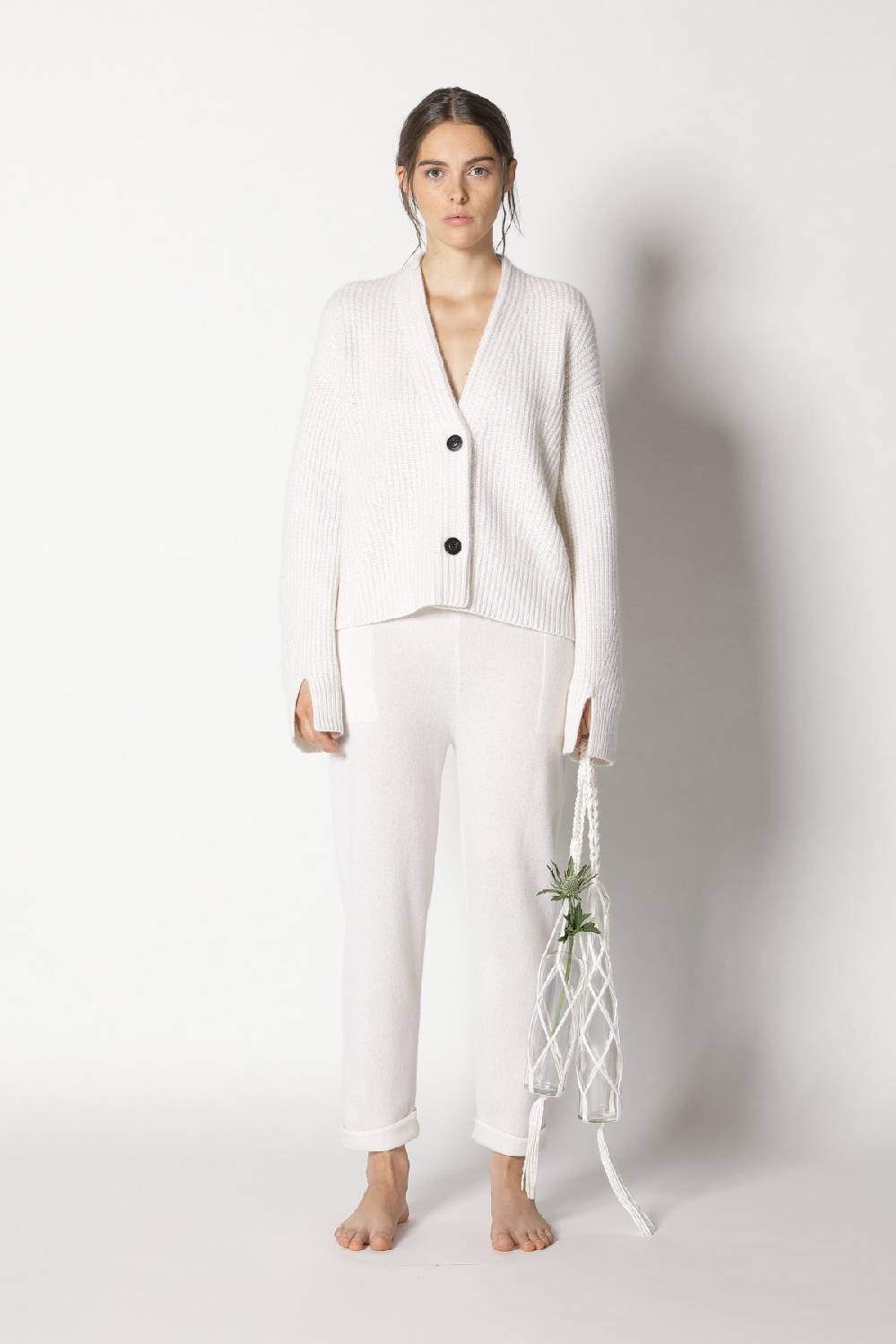 Sminfinity icon rib cardigan + pure boat pants zollfrei