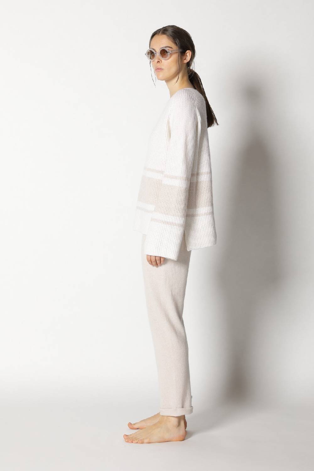 Sminfinity pure triped rib jumper + pure boat pants 2025