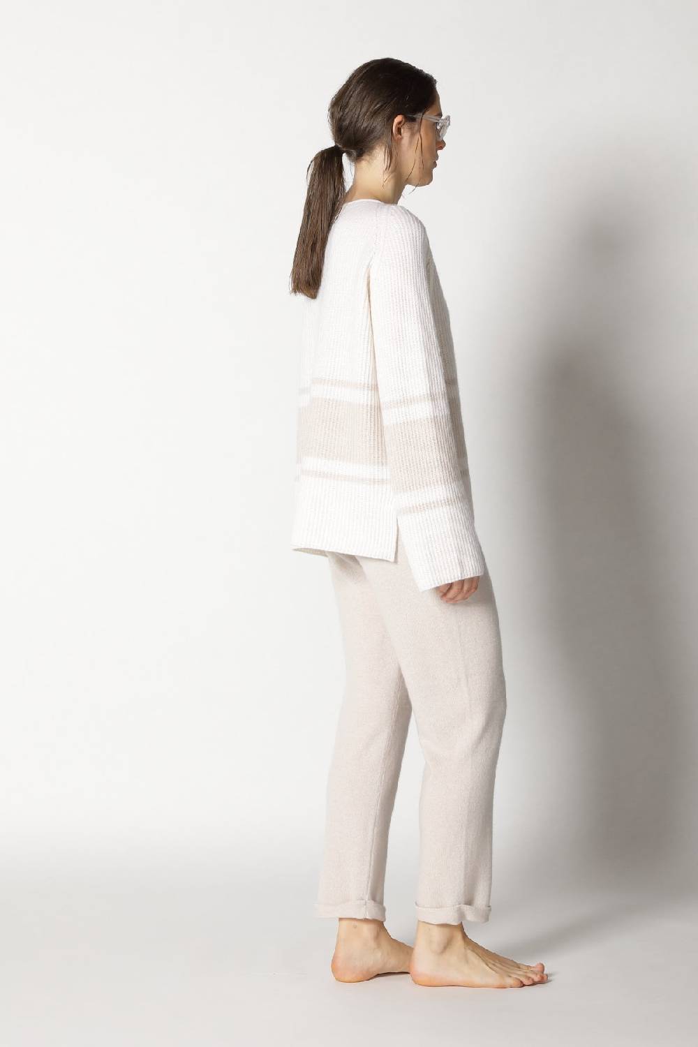 Sminfinity pure triped rib jumper + pure boat pants 2025