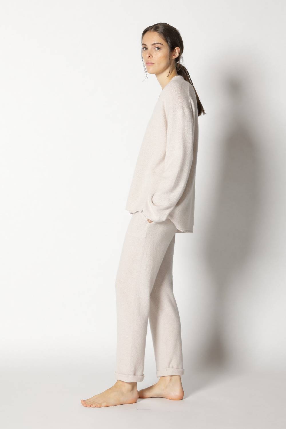 Sminfinity pure 2-ply V neck + pure boat pants Online
