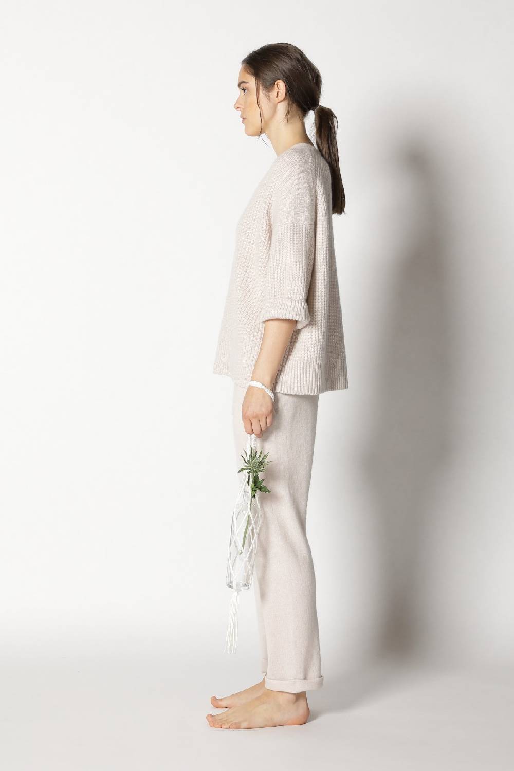 Sminfinity icon rib V neck + pure boat pants Auslauf