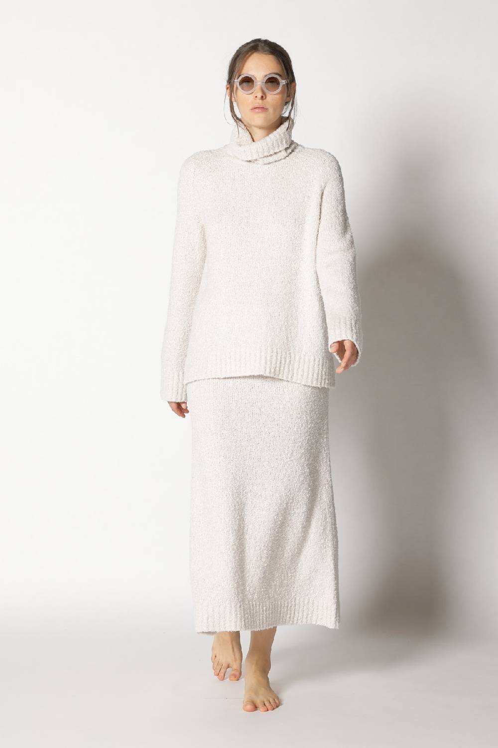 Sminfinity bouclé turtle + bouclé A skirt Verkauf