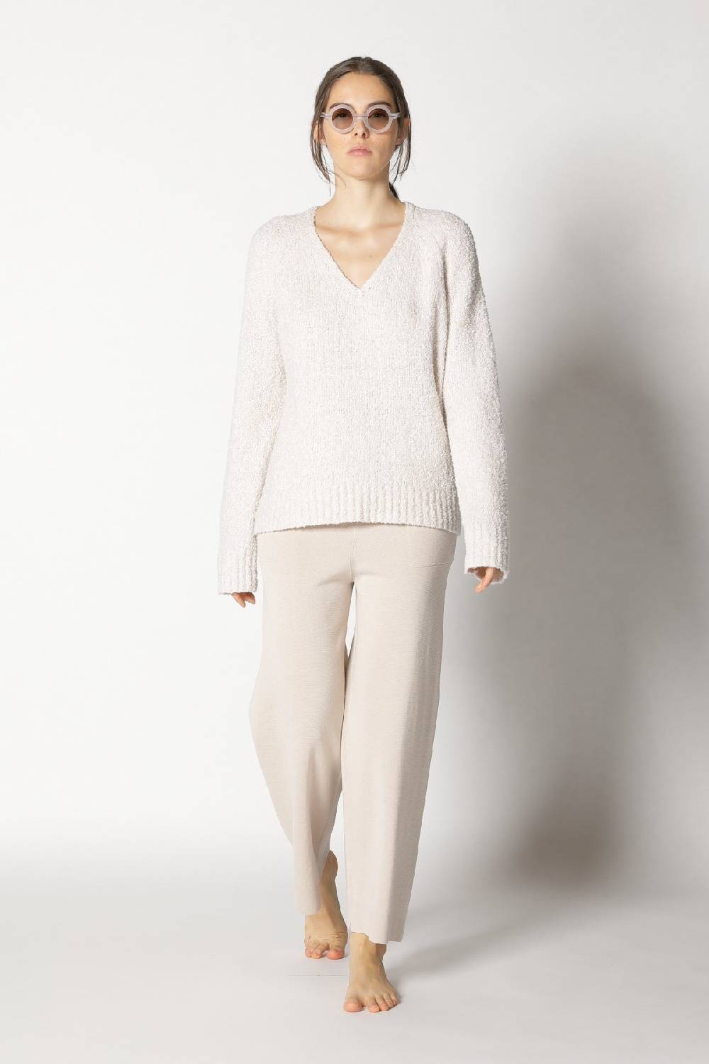 Sminfinity bouclé V neck + milano culotte Angebote