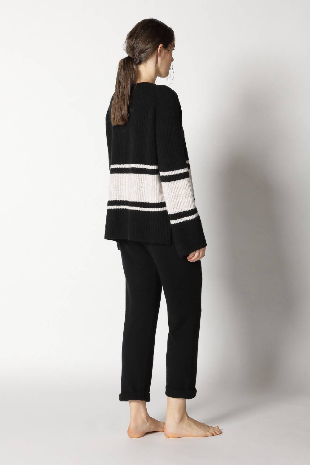 Sminfinity pure triped rib jumper + pure boat pants Fabrik Onlineshop
