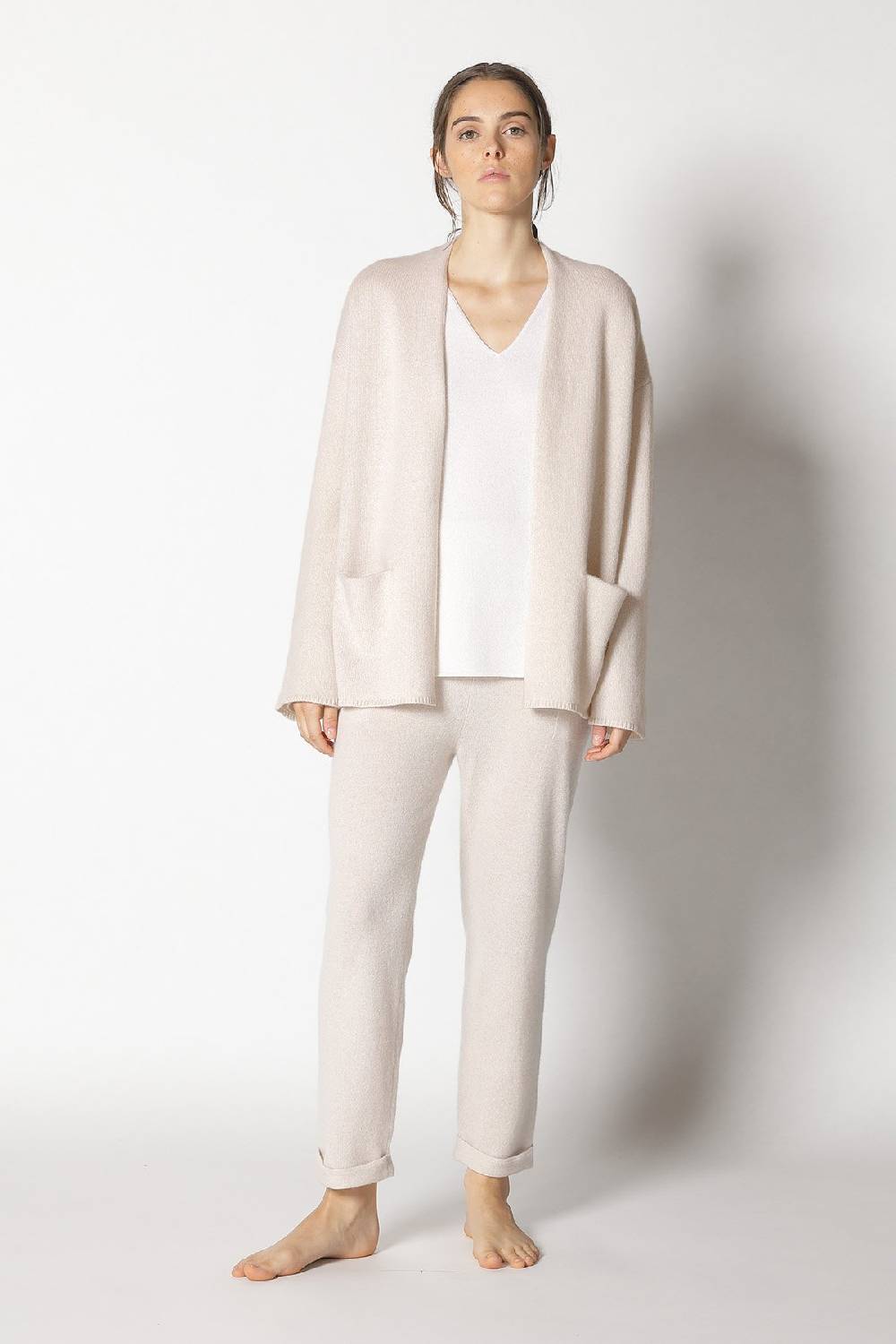 Sminfinity pure 2-ply jacket + pure V neck + pure boat pants Fabrikpreis