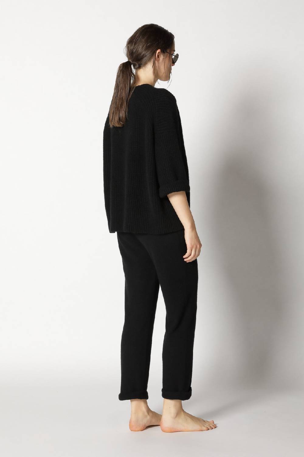 Sminfinity icon rib V neck + pure boat pants Großer Ausverkauf