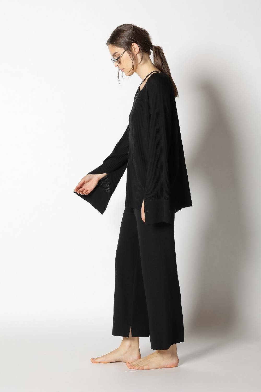 Sminfinity plissé drape tunic + milano culotte Exklusivangebot