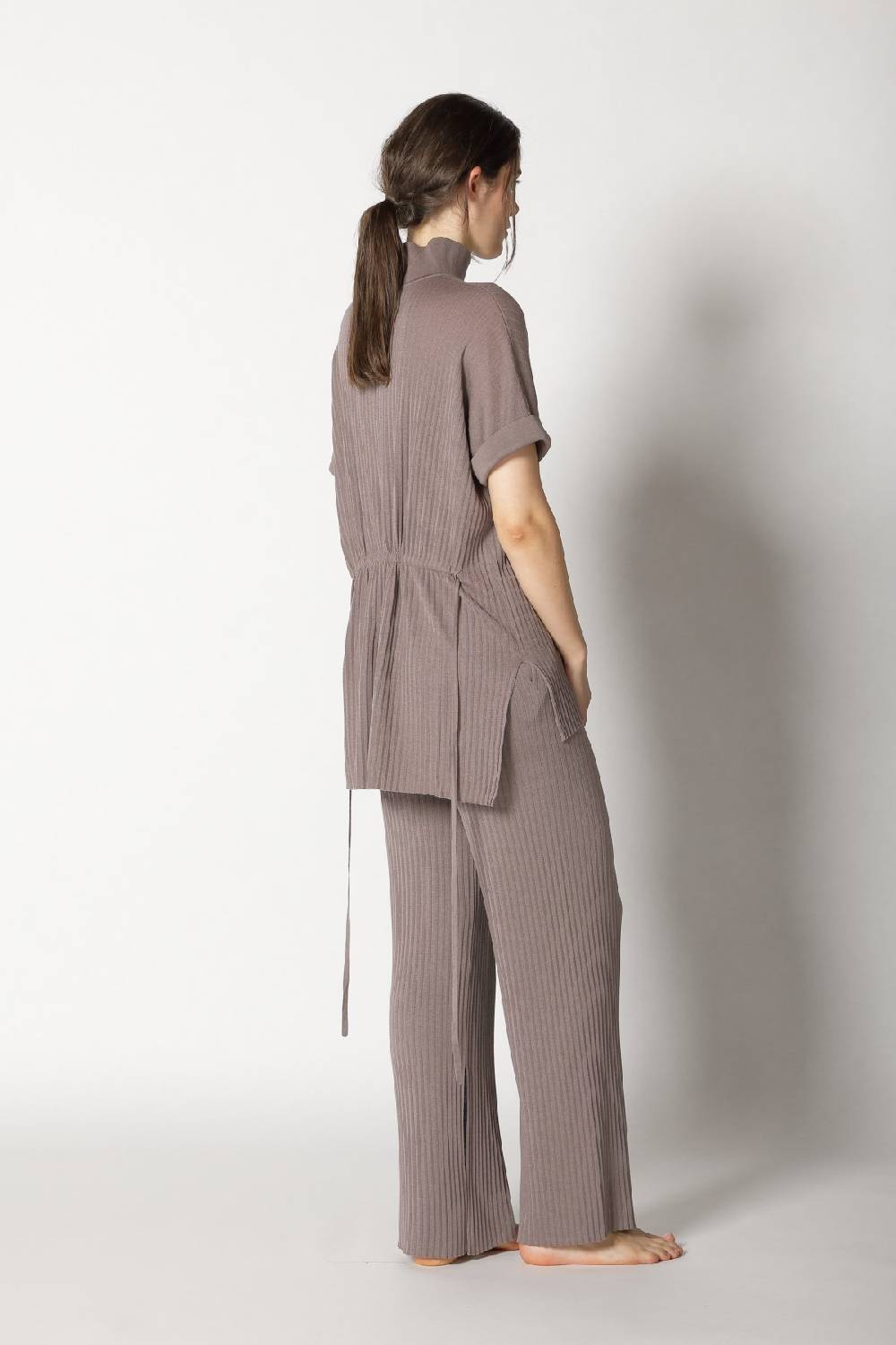 Sminfinity plissé drape top + plissé palazzo Valentinstagsangebot