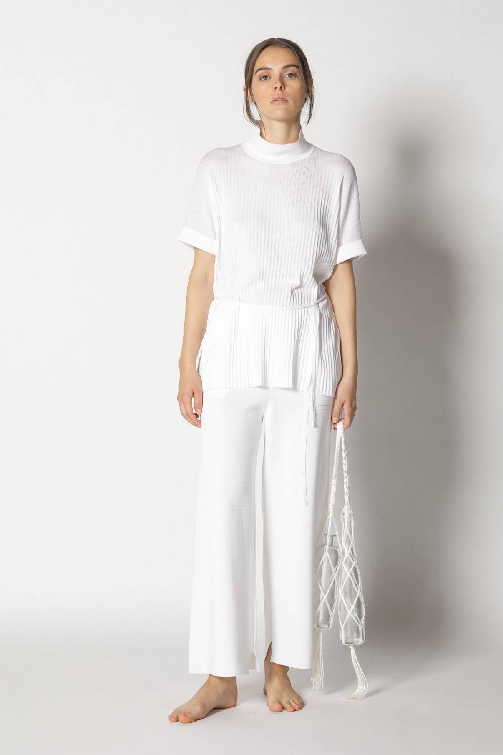 Sminfinity plissé drape top + plissé palazzo Valentinstagsangebot