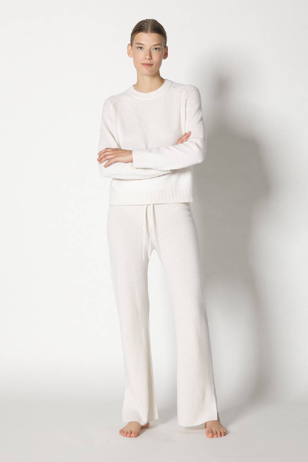 Sminfinity pure 2 ply crew jumper + pure slitted pants Kauf eins, bekomm eins gratis