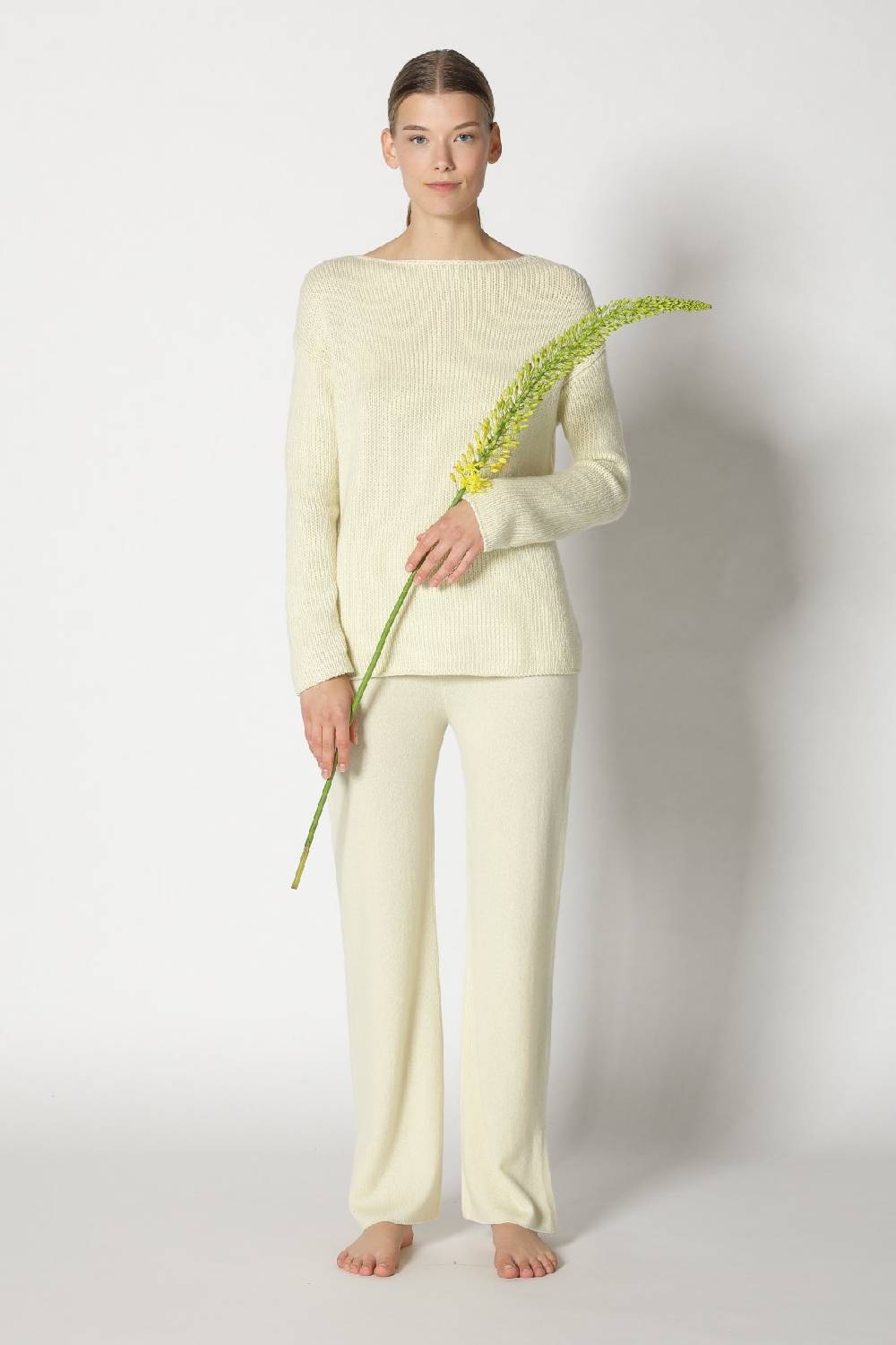 Sminfinity pure multi-ply jumper + pure slitted pants Tägliche Deals