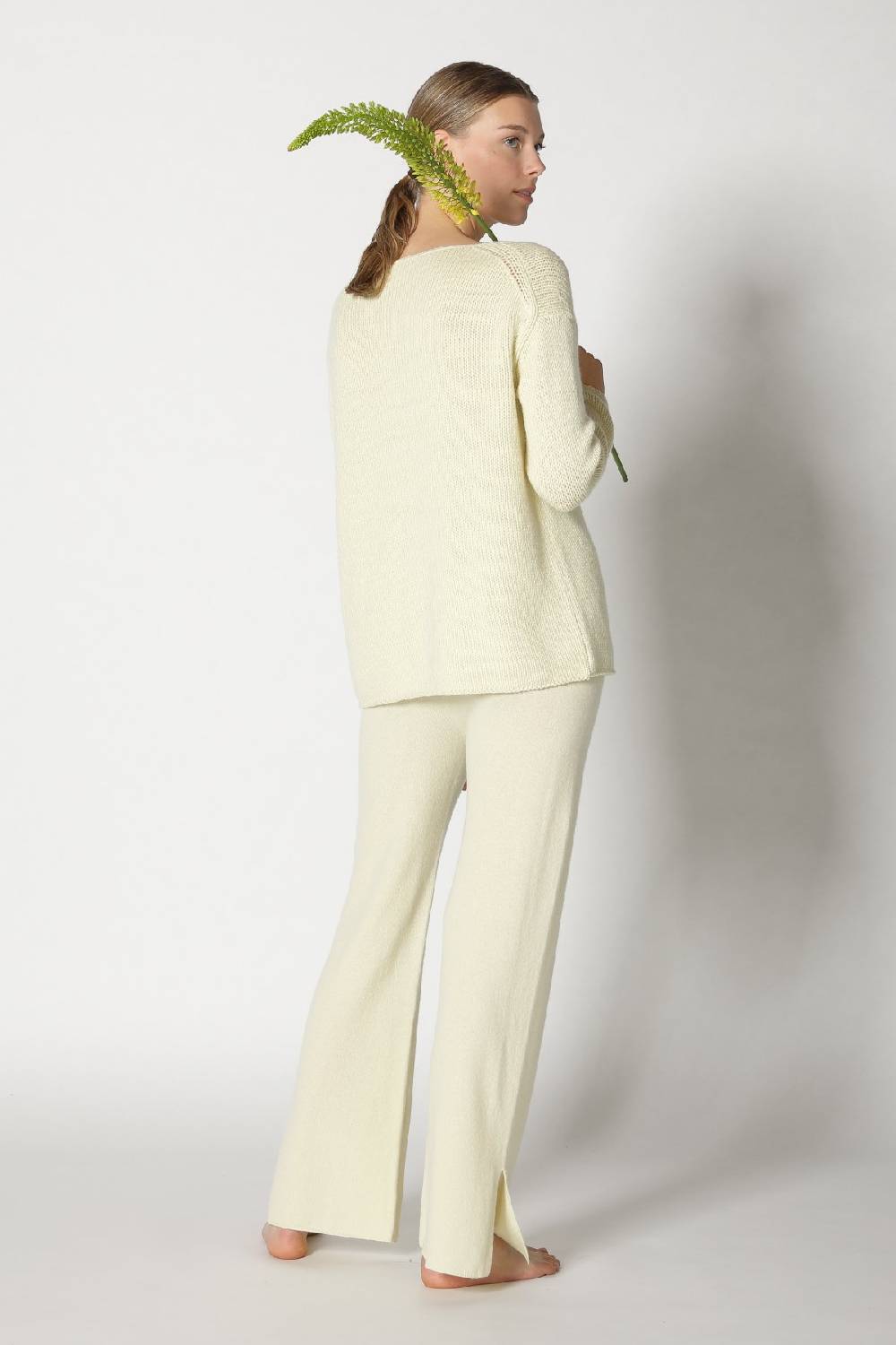 Sminfinity pure multi-ply jumper + pure slitted pants Tägliche Deals
