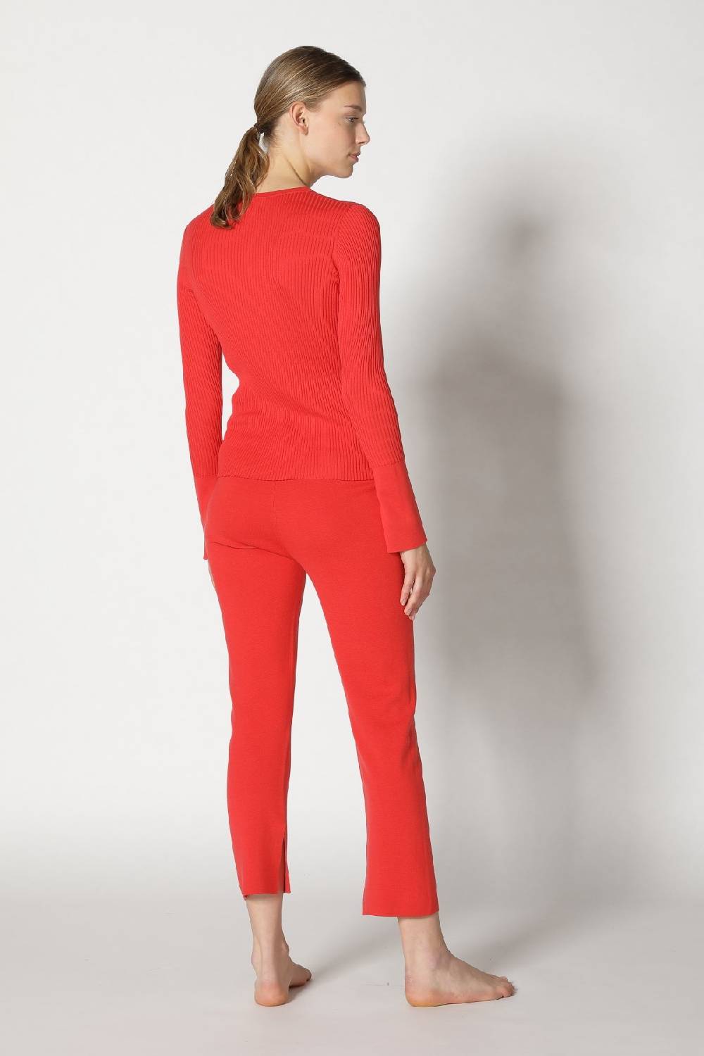 Sminfinity silky rib crew jumper Sonderangebote