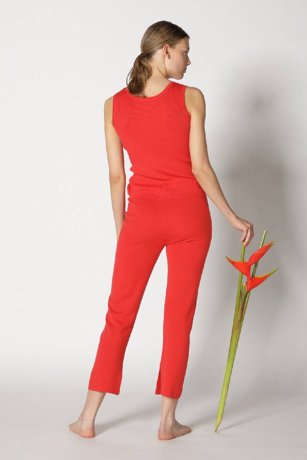 Sminfinity silky rib tank top VIP-Rabatte