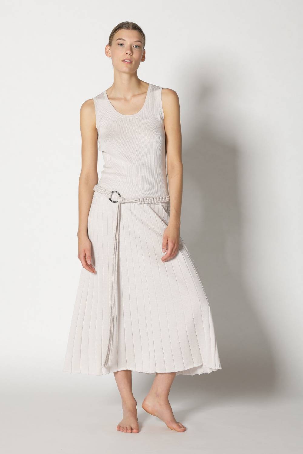 Sminfinity silky rib tank top VIP-Rabatte