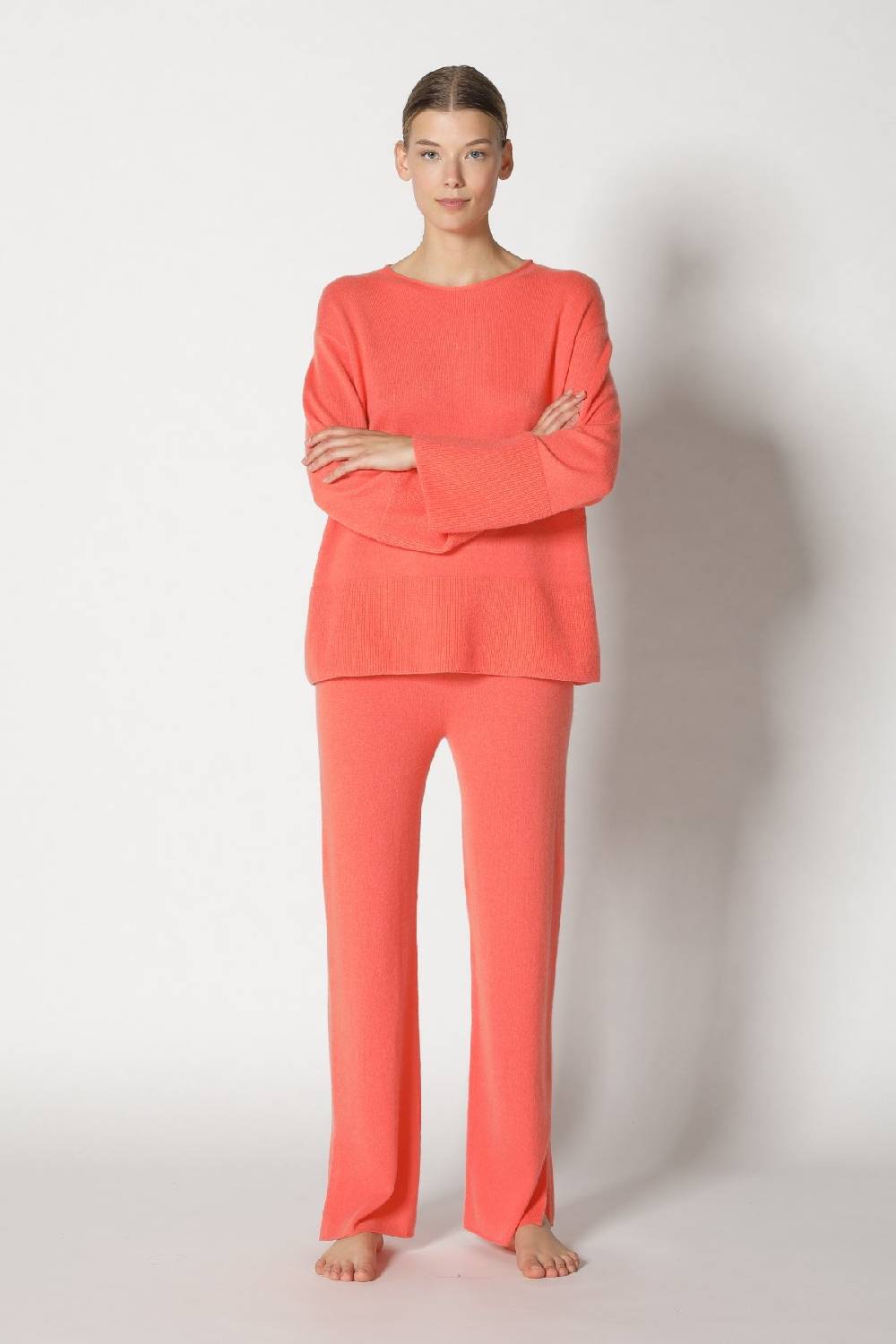 Sminfinity pure A jumper + pure slitted pants Tiefpreis
