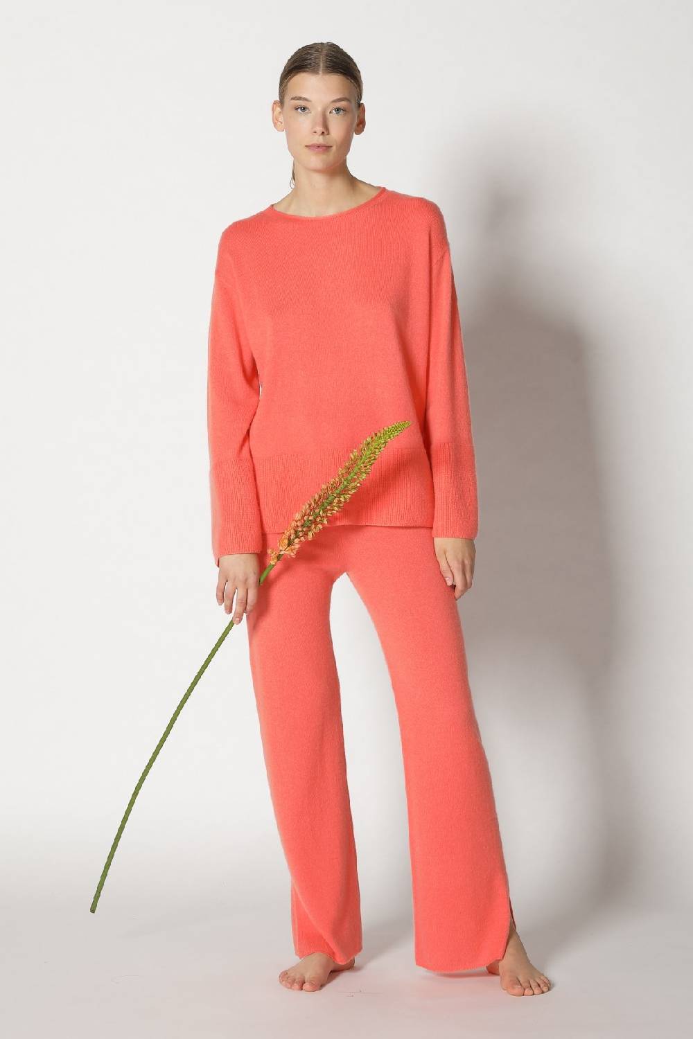 Sminfinity pure A jumper + pure slitted pants Tiefpreis