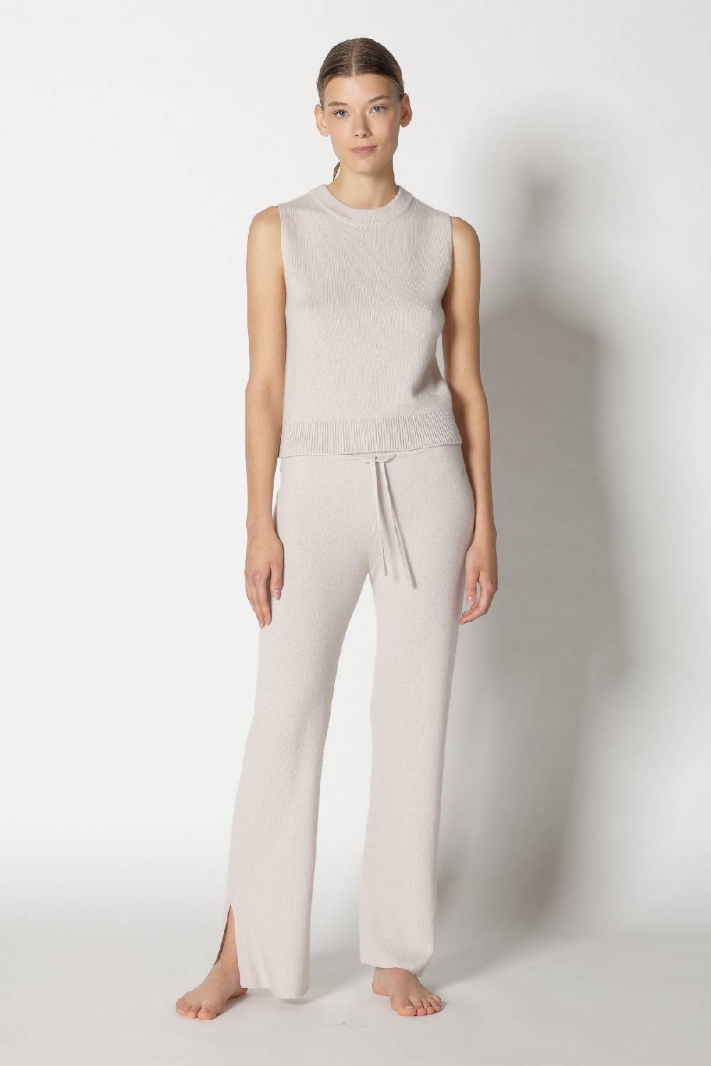 Sminfinity pure 2 ply crew top + pure slitted pants Kostenlose Rückgabe