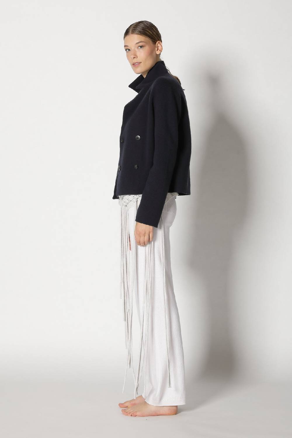 Sminfinity chilly cropped jacket + chilly pants + hang loose ring belt Zeitbegrenzte Promotion