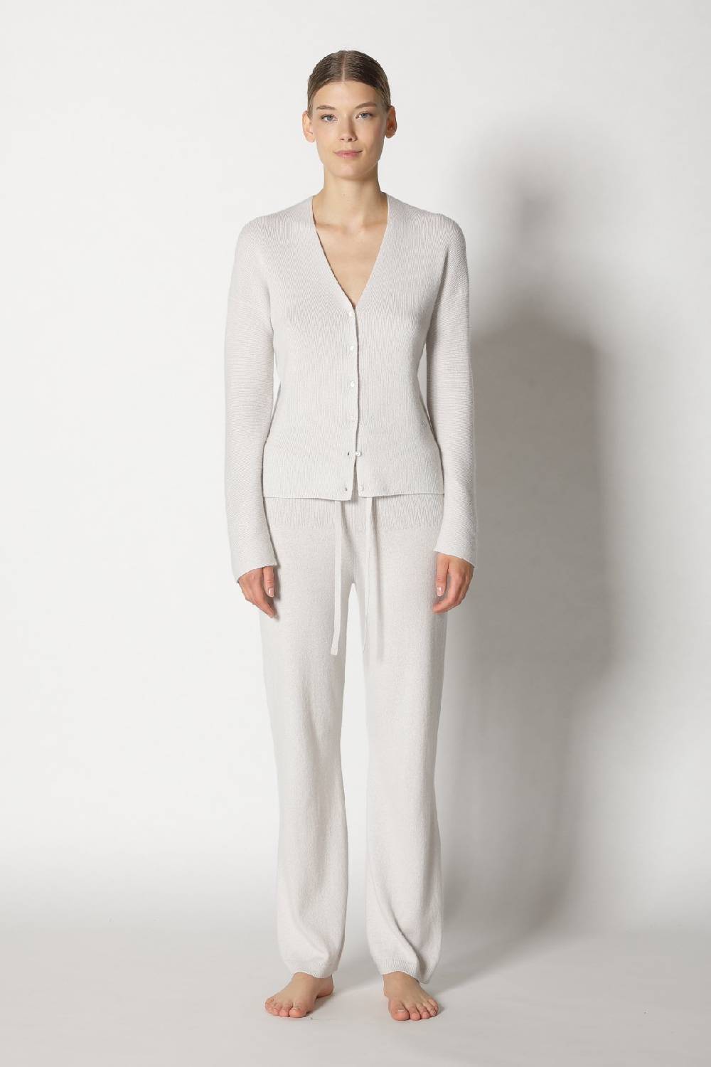 Sminfinity chilly fitted jacket + chilly fitted top + chilly pants + hang loose knot belt handmade makrame Bis zu 50% Rabatt