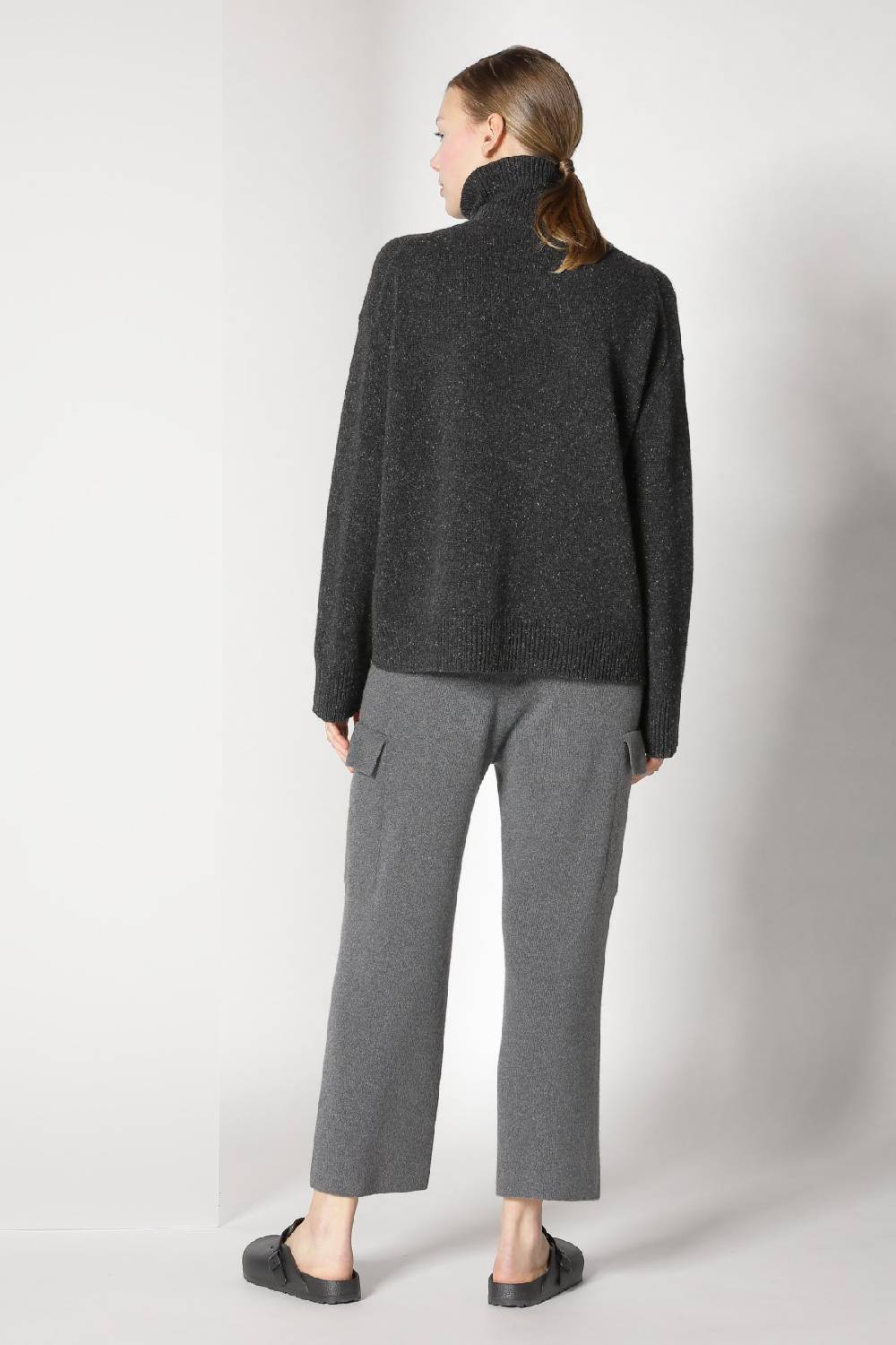 Sminfinity tweed turtle jumper + chilly cargo pants 2025