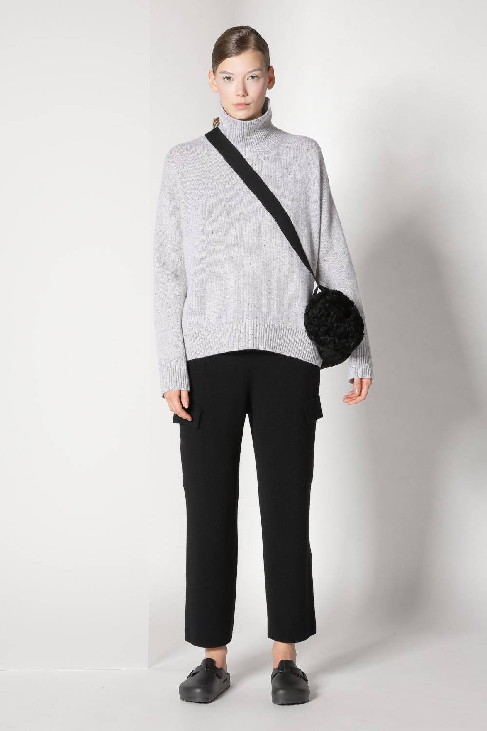 Sminfinity tweed turtle jumper + chilly cargo pants 2025
