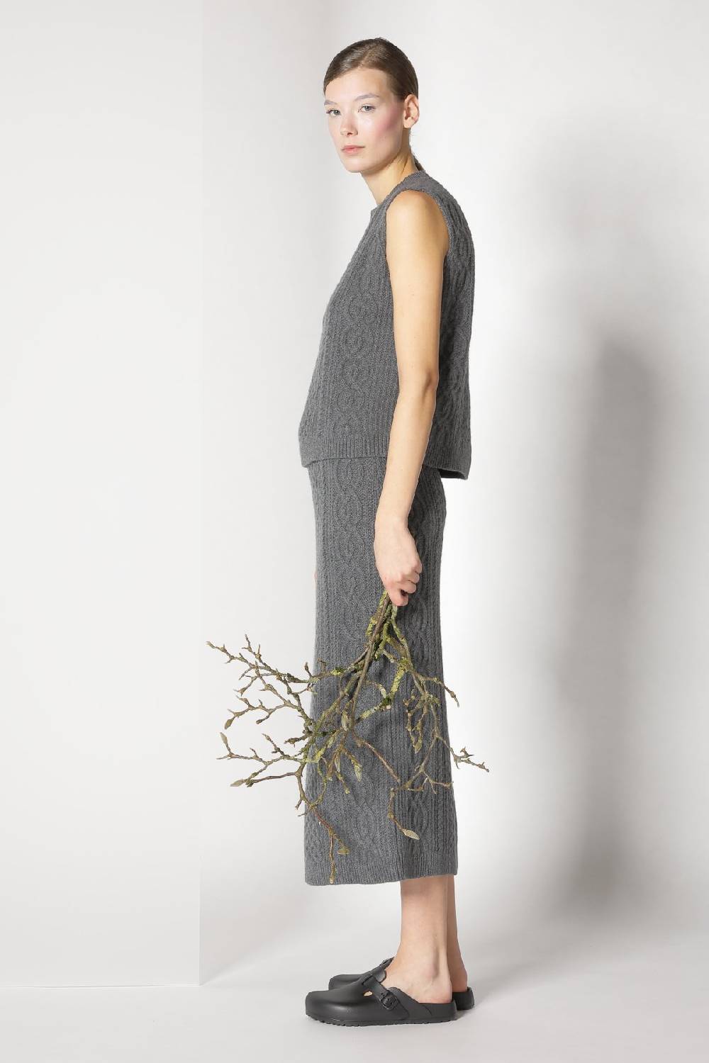 Sminfinity doubleface caban jacket + chilly cable top + chilly cable maxi skirt Angebote
