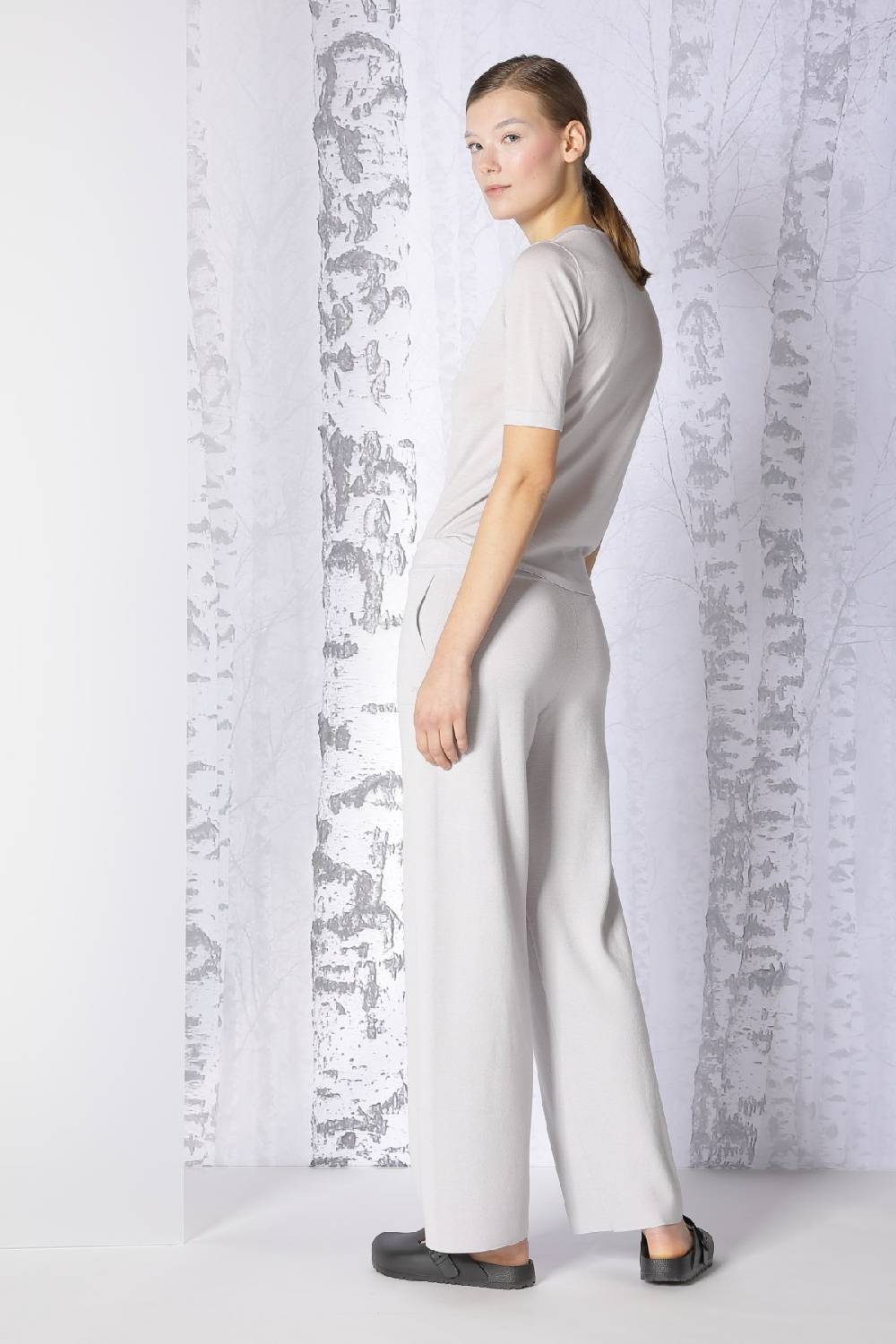 Sminfinity extrafine fitted T + milano palazzo pants Limitierter Zeitrabatt