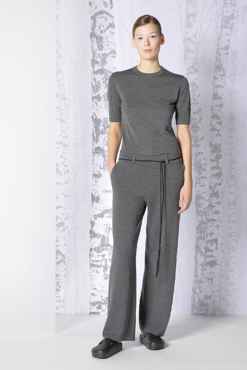 Sminfinity extrafine fitted T + milano palazzo pants Limitierter Zeitrabatt