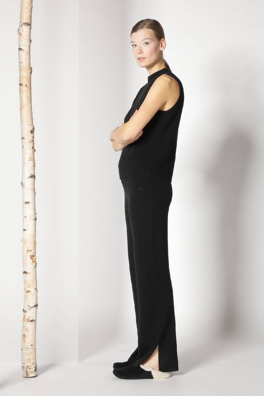 Sminfinity pure all needle top + pure slitted pants Saisonschlussverkauf