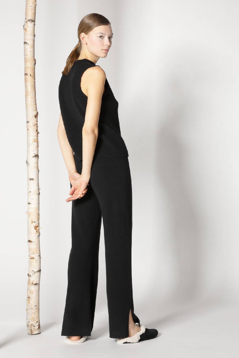 Sminfinity pure all needle top + pure slitted pants Saisonschlussverkauf