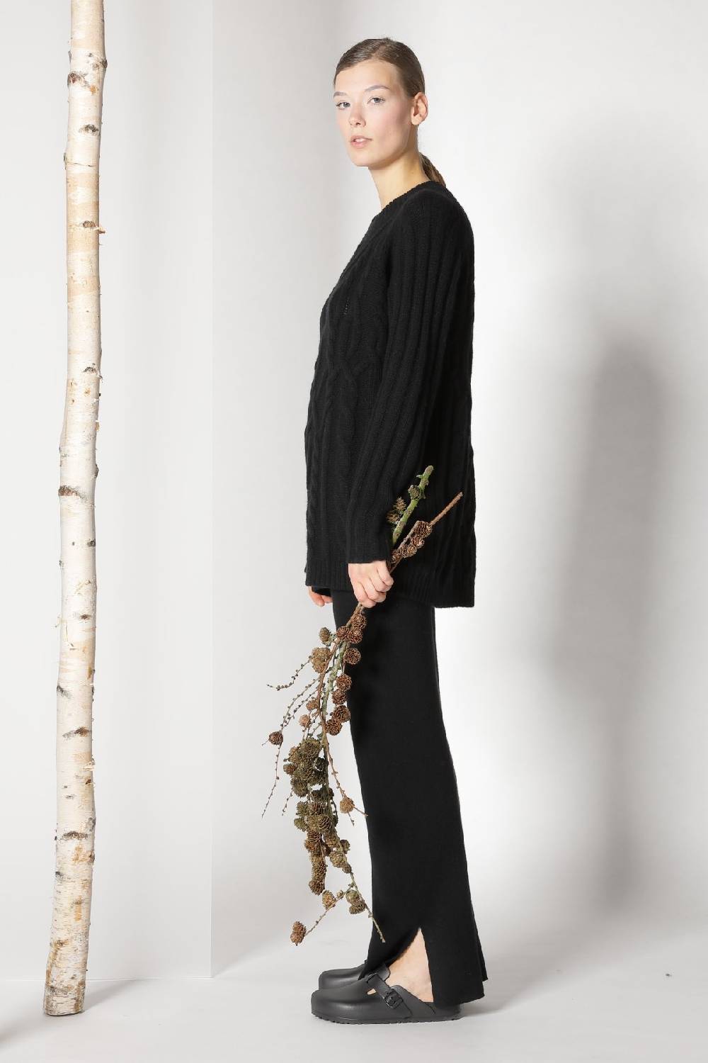 Sminfinity pure POETREE long cable jumper +  pure slitted pants Osterangebot