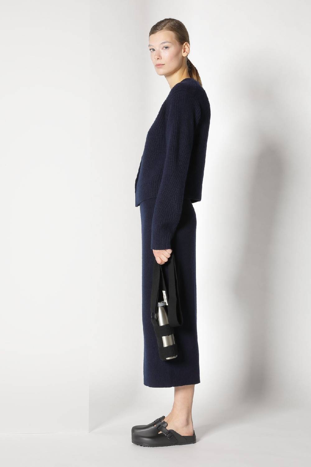 Sminfinity pure icon rib jacket + pure all needle tulip skirt Zeitlich begrenztes Angebot