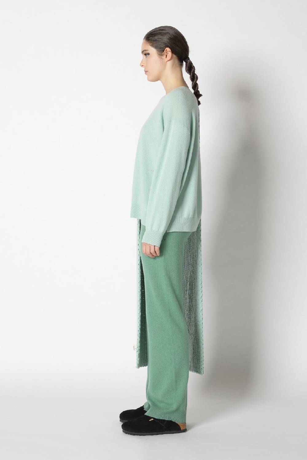 Sminfinity infinite crew jumper + infinite palazzo pants + loosely 1x1 rib scarf Sonderangebote