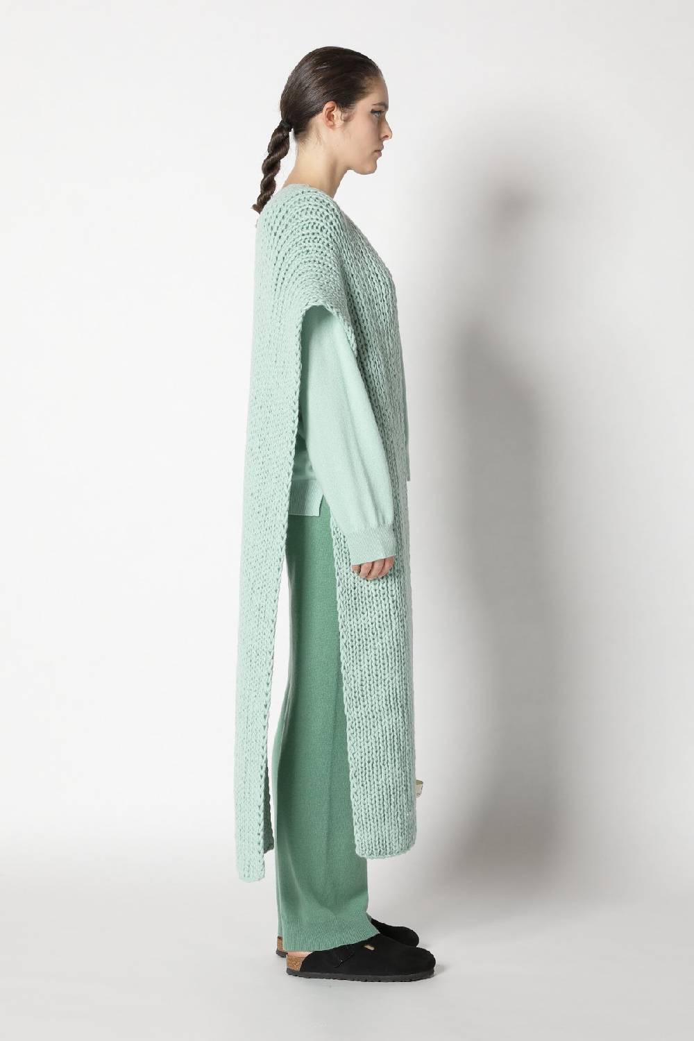 Sminfinity infinite crew jumper + infinite palazzo pants + loosely 1x1 rib scarf Sonderangebote