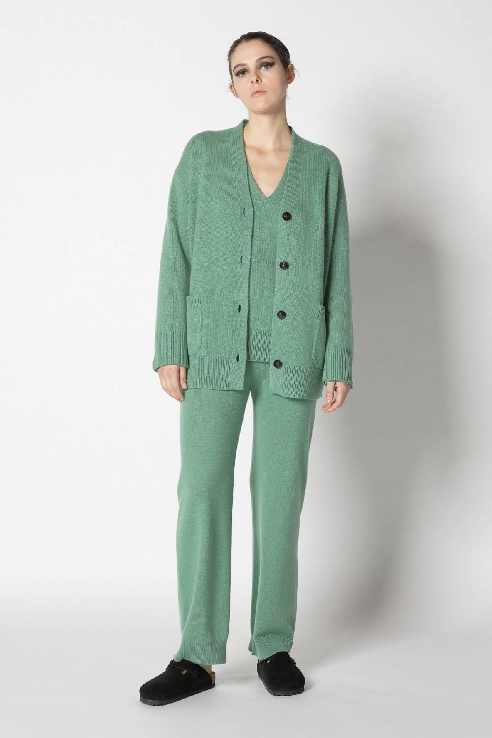 Sminfinity pure long cardy + pure V neck + infinte palazzo pants Riesige Ersparnisse