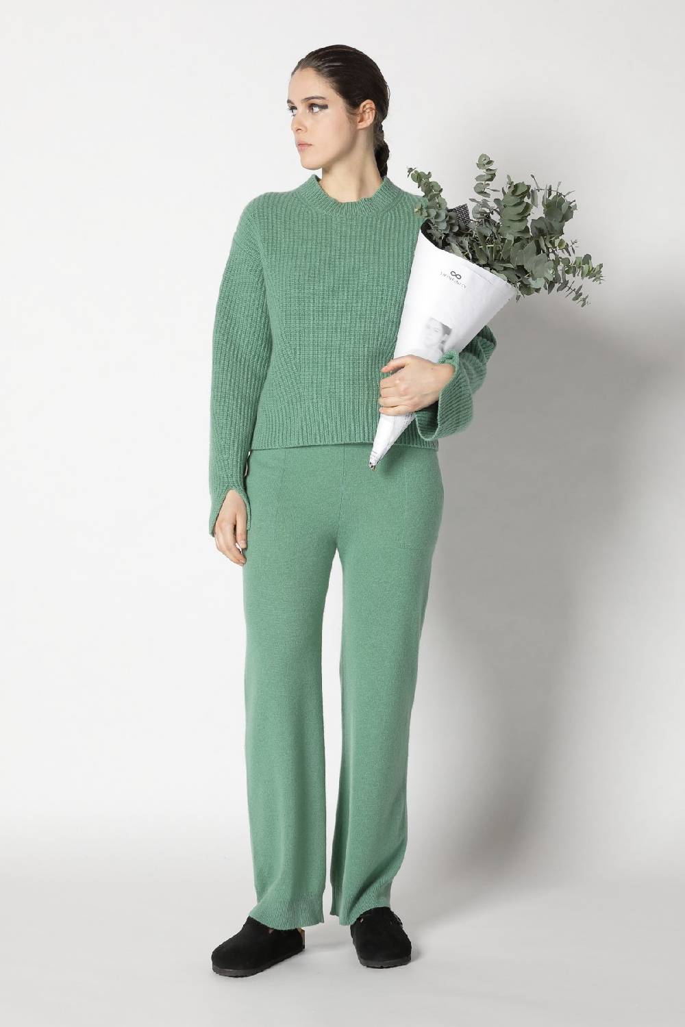 Sminfinity icon rib crewneck + pure A skirt Kostenlose Rückgabe