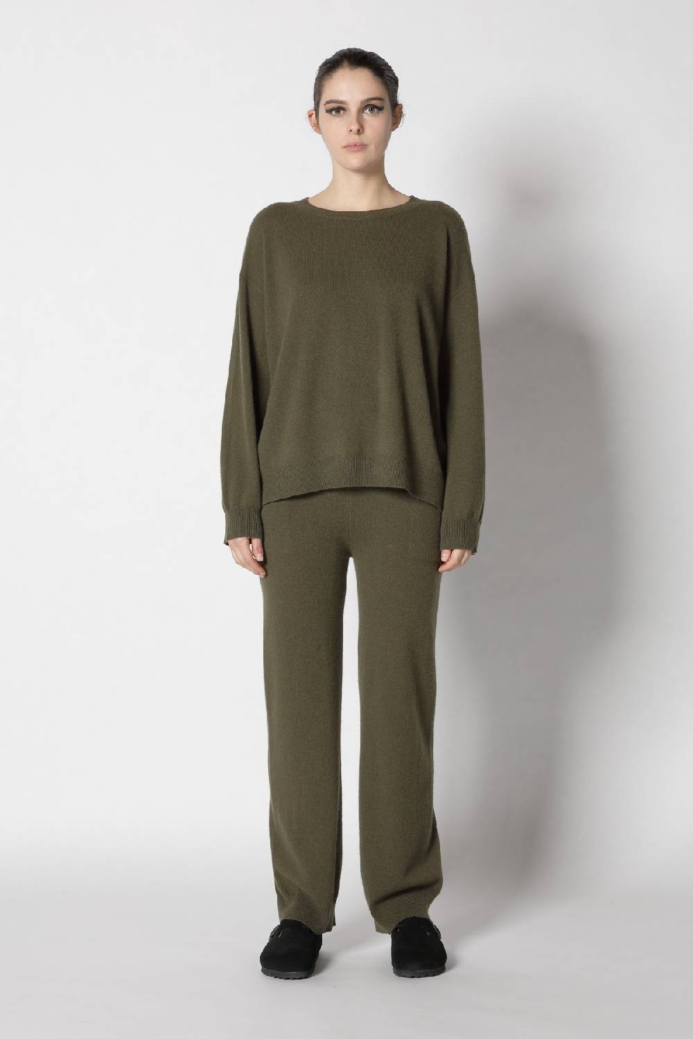 Sminfinity infinite crew jumper + infinite palazzo pants + chunky 1x1 rib scarf Letzte 3 Tage