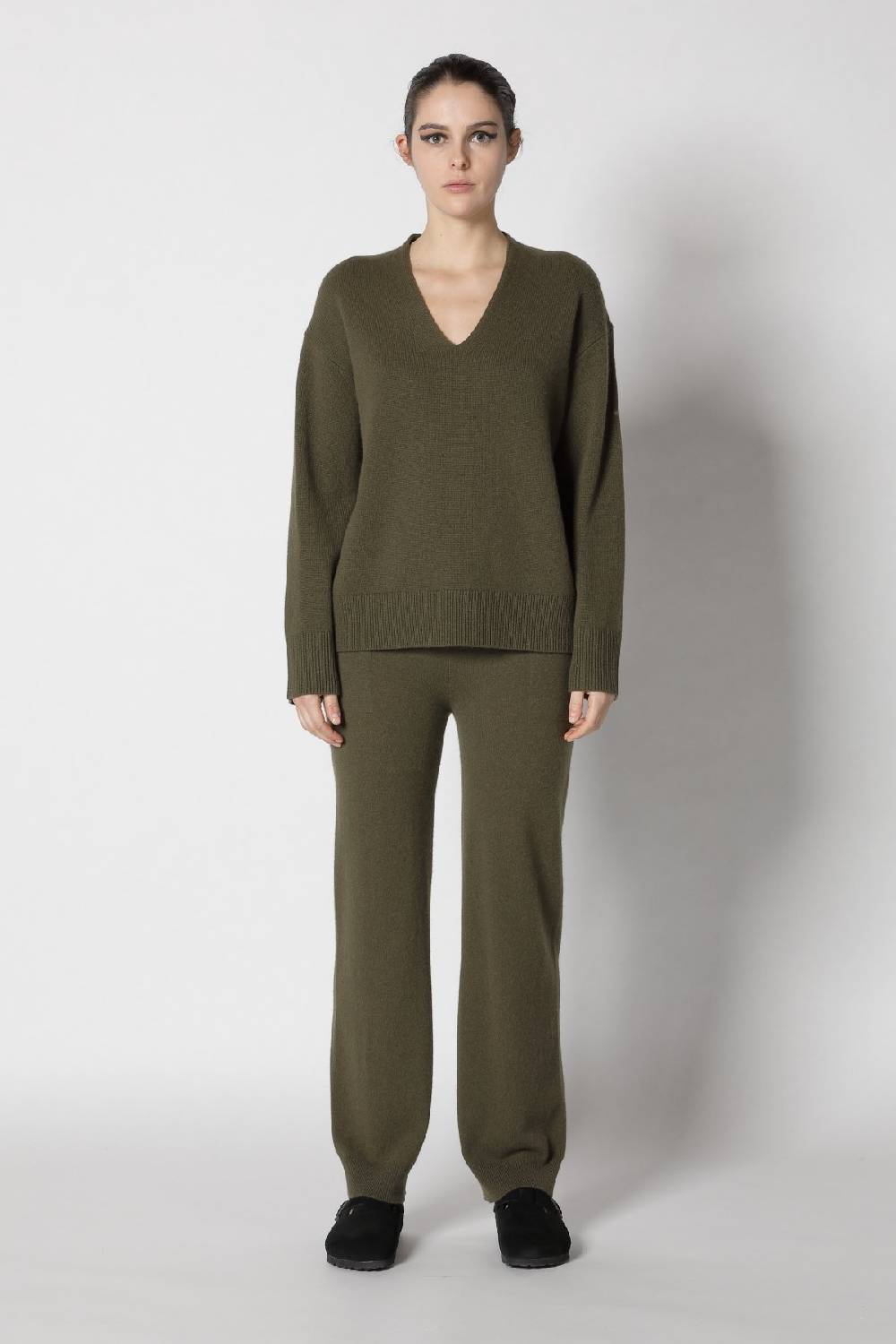 Sminfinity pure V neck + infinite palazzo pants Neueste Stile