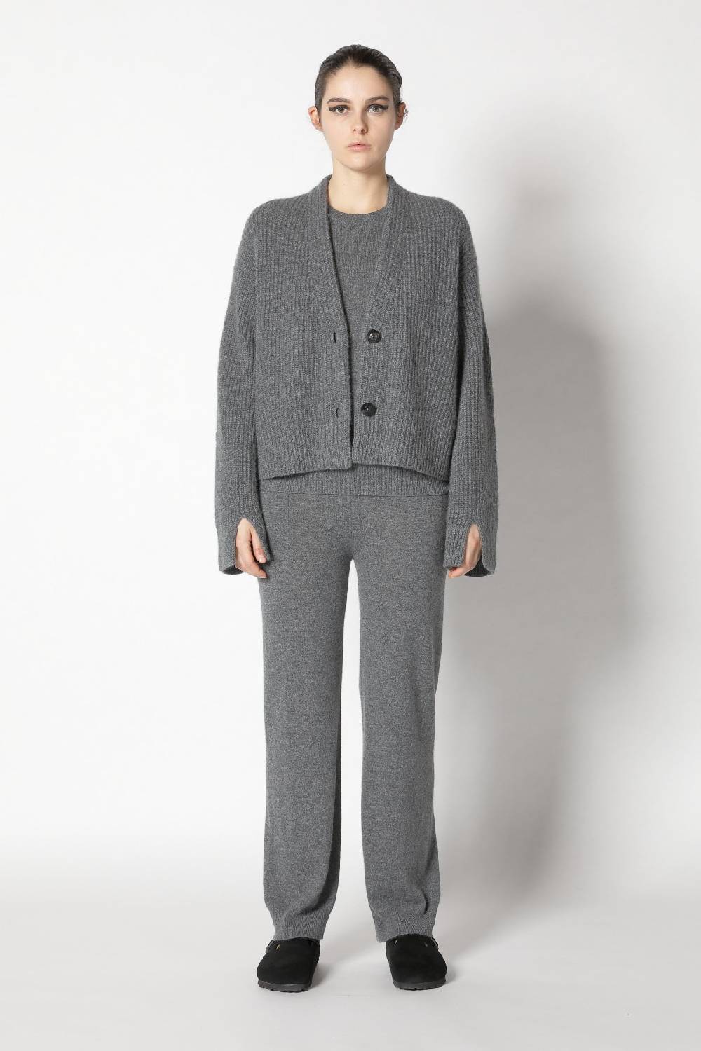 Sminfinity icon rib cardigan + infinite palazzo pants Bis zu 65% Rabatt