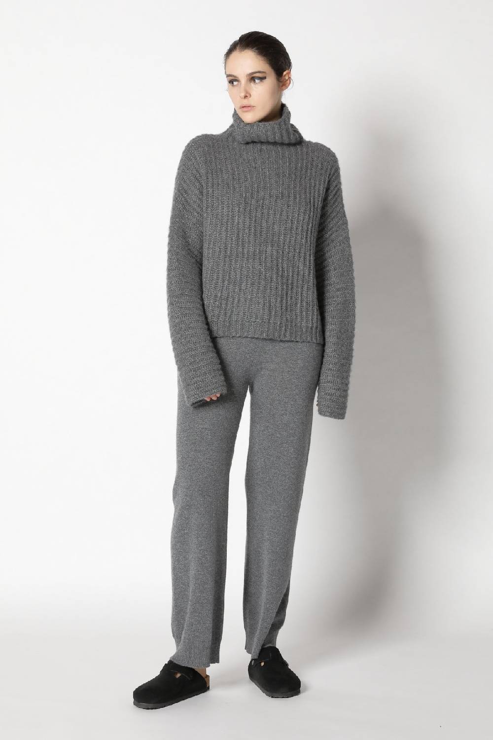 Sminfinity fluffy rib jacket + fluffy rib turtle + infinite palazzo pants Nur noch ein Tag übrig