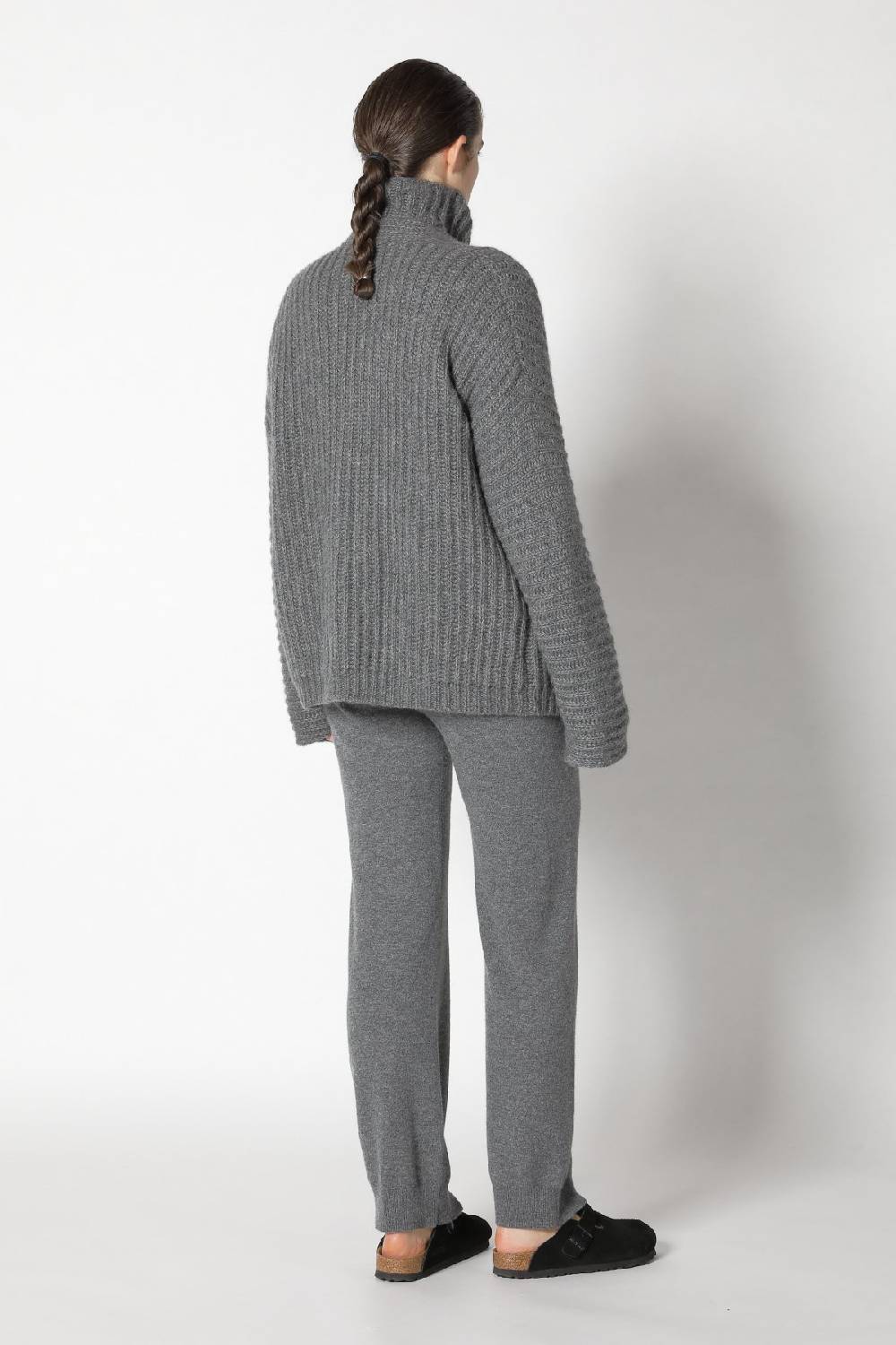 Sminfinity fluffy rib jacket + fluffy rib turtle + infinite palazzo pants Nur noch ein Tag übrig