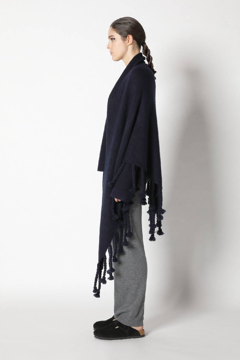 Sminfinity fluffy crewneck + fluffy triangle + silky suit pants Fabrikladen