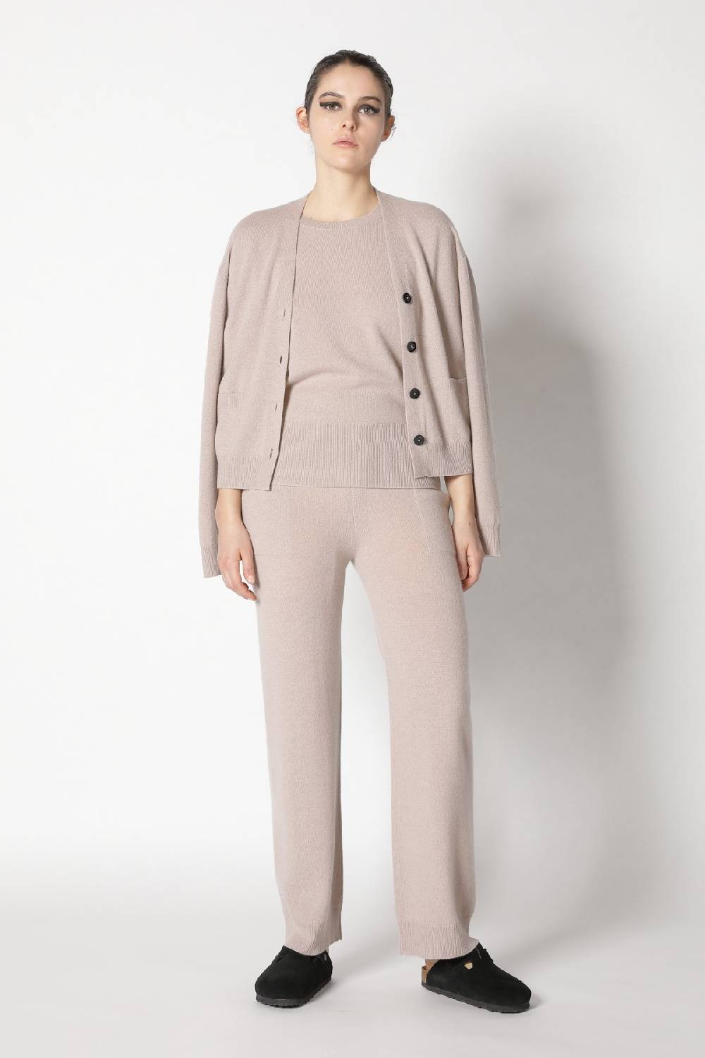Sminfinity infinite cropped cardy + infinite crew T + infinite palazzo pants Online