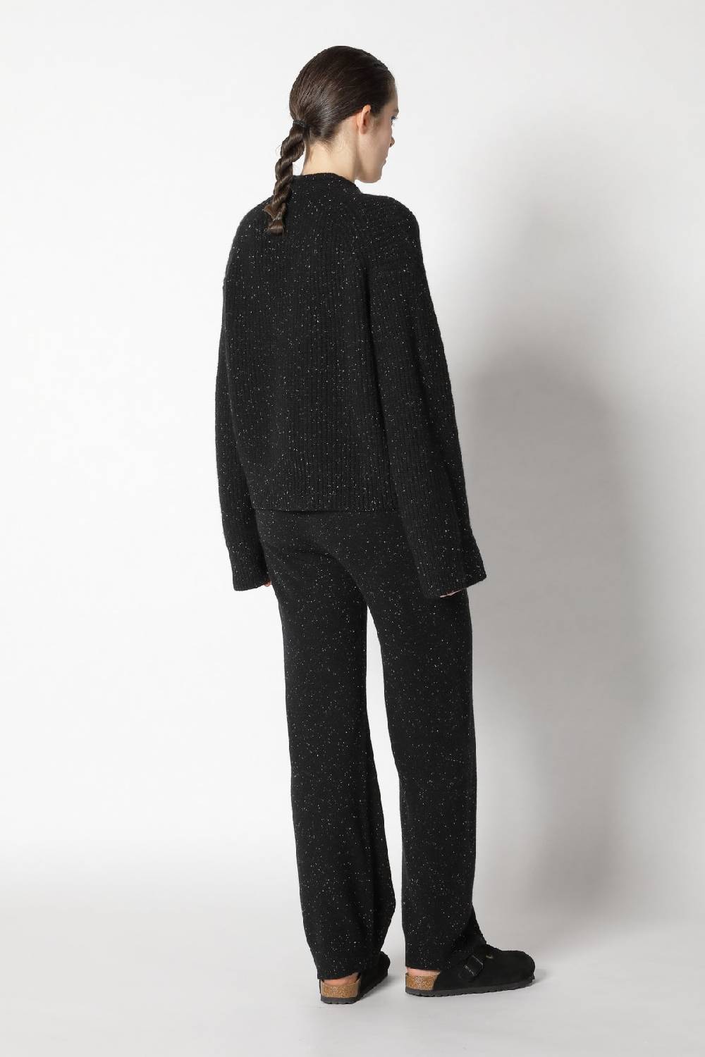 Sminfinity icon rib cardigan + infinite palazzo pants Schlussverkauf