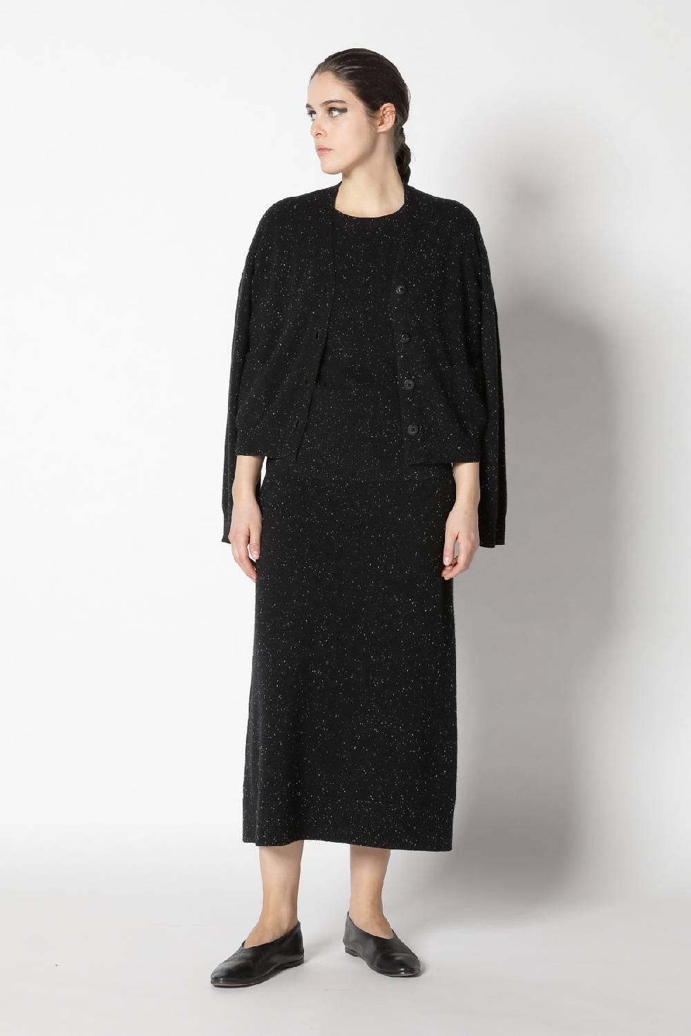 Sminfinity infinite cropped cardy + infinite crew T + infinite palazzo pants Fabrikverkauf